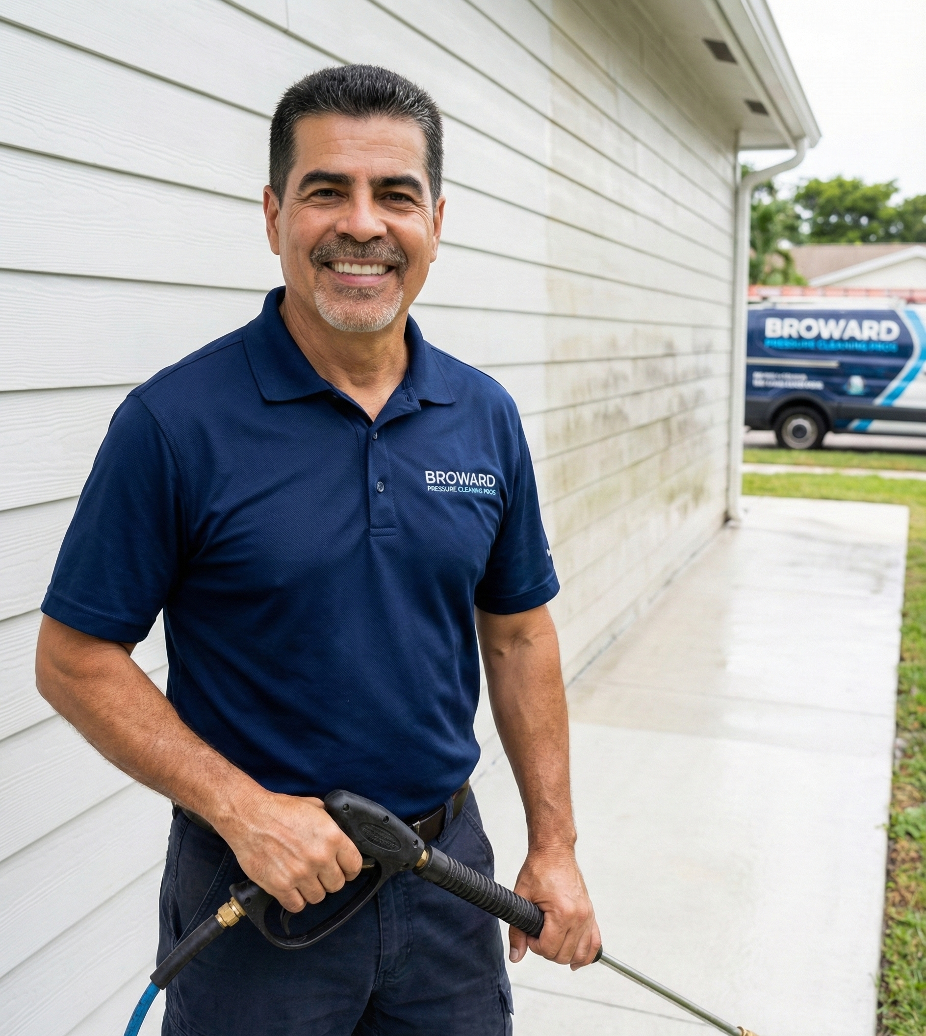 Rubin Torres - Owner & Operator Broward Pressure Cleaning Pros