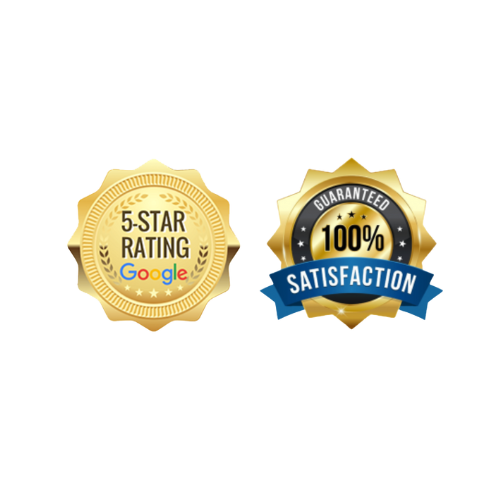 5-star rated and 100% satisfaction guaranteed